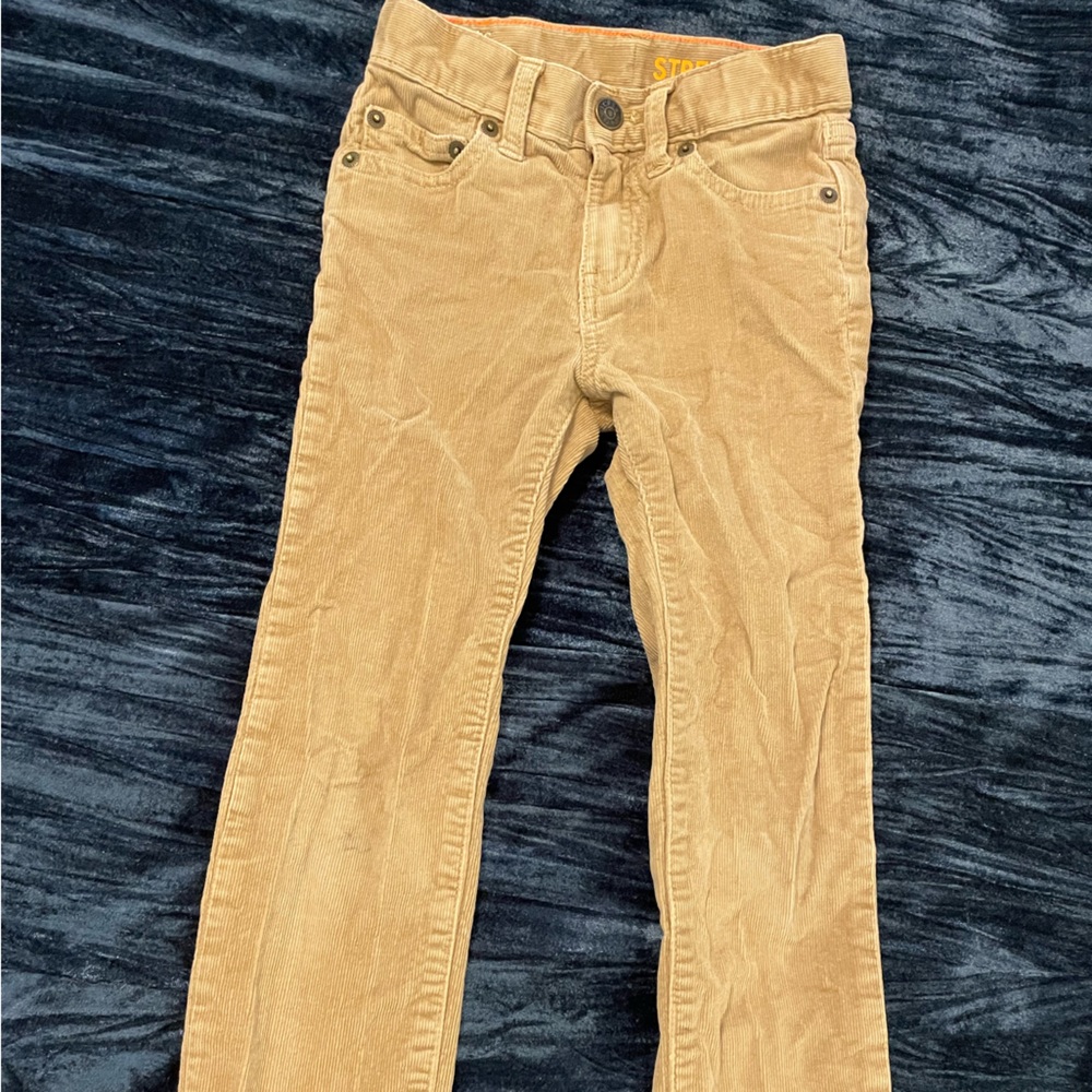 JCrew Boys Tan Corduroy Pants Size 5